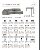 The Winter Custom Sofa by Younger Furniture 64330