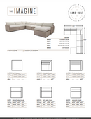 The Imagine Sectional by Younger Furniture 84513