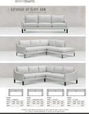 The Saturday Sectional by Younger Furniture 57532