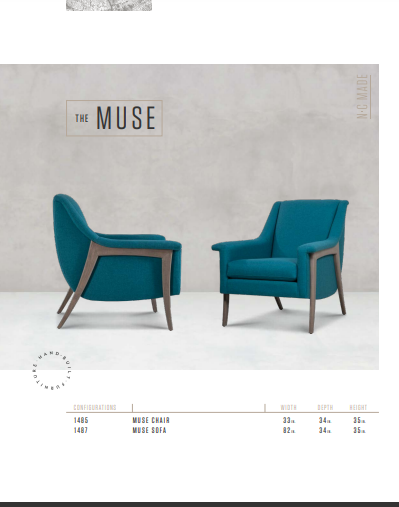 The Muse Custom Chair by Younger Furniture 1485