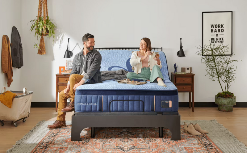 Stearns & Foster Lux Estate Hybrid LE4 Hyb Luxury Cushion Firm - Pollock