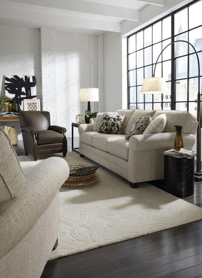 The Winston Custom Sofa, Sectional and Chair Collection | King Hickory Furniture