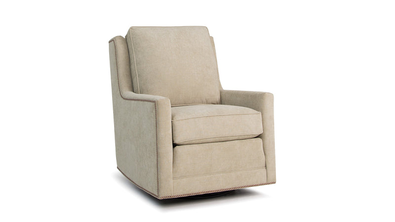 Smith Brothers SB500 Style Fabric Swivel Chair - | Smith Brothers