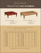 The ALP Custom Ottoman - | King Hickory Furniture