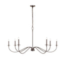 The Z-Lite Arrington Collection 6 Light Chandelier