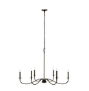 The Z-Lite Arrington Collection 6 Light Chandelier