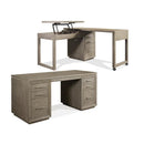 Prelude Swivel Lift Top L-Desk Riverside Furniture 39632