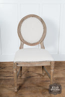 The Fox & Roe Oval Back French Style Dining Chair