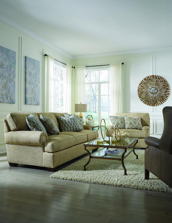 The Henson Sofa, Chair and Sectional Custom Collection - | King Hickory Furniture