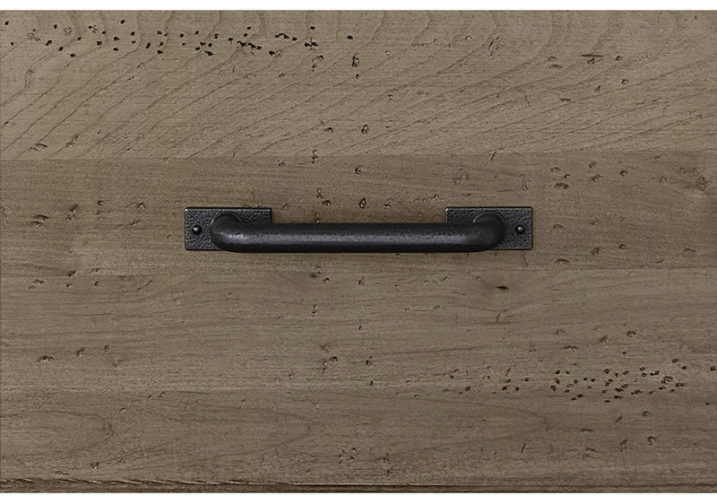 Artisan & Post Solid Wood Cool Rustic 7 Drawer Dresser - Vaughan Bassett in Stone Grey